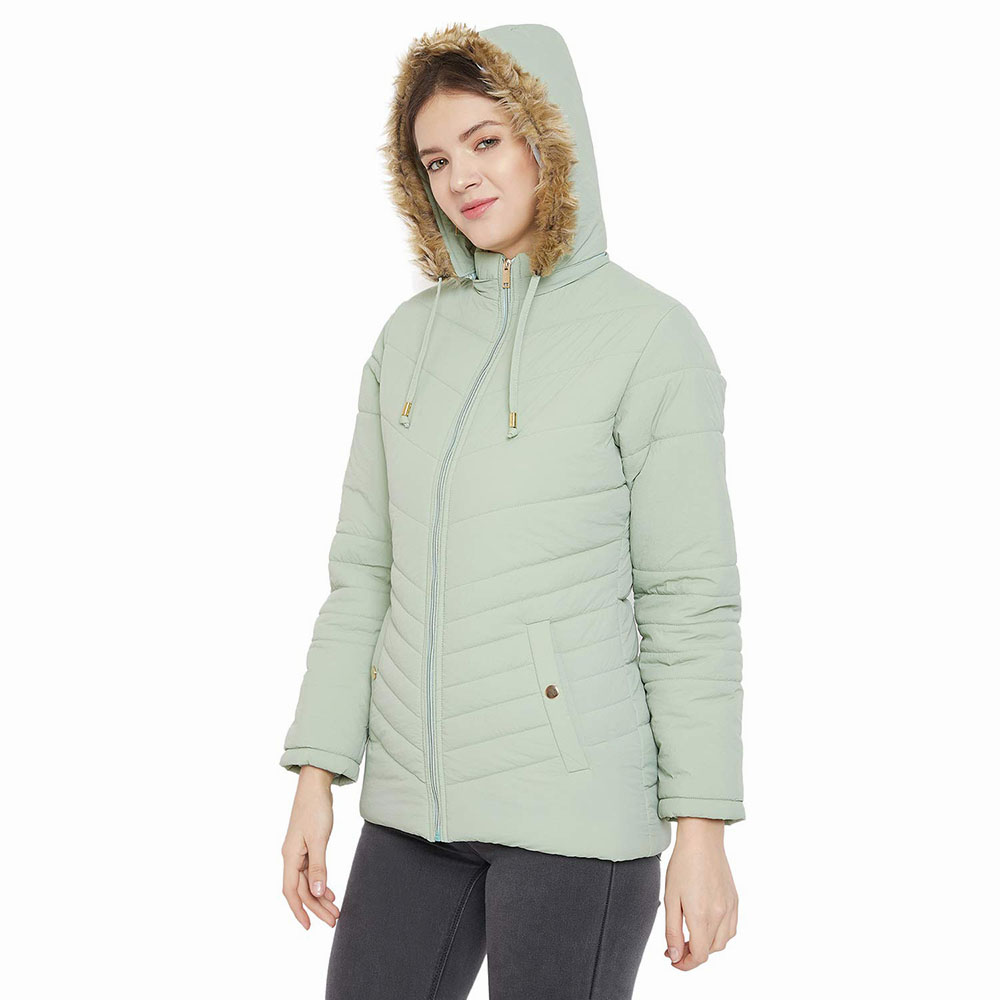 National Apparels Newest Stylish Fashion Womens Down Coat Customized Logo Down Jacket puffer jacket men custom logo